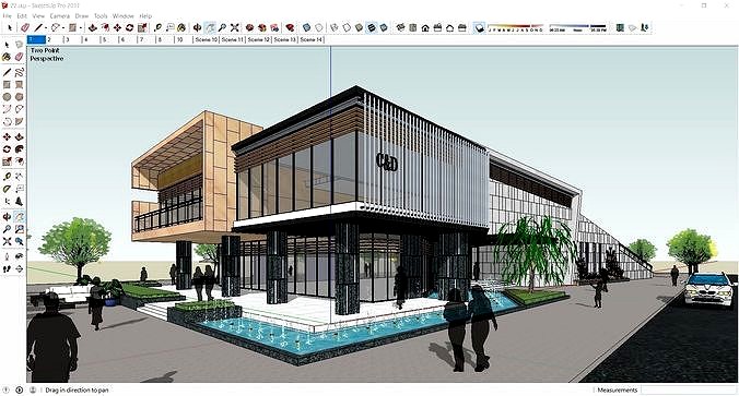 Sketchup Building Z2