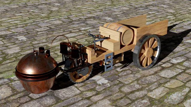 the cunho steam engine