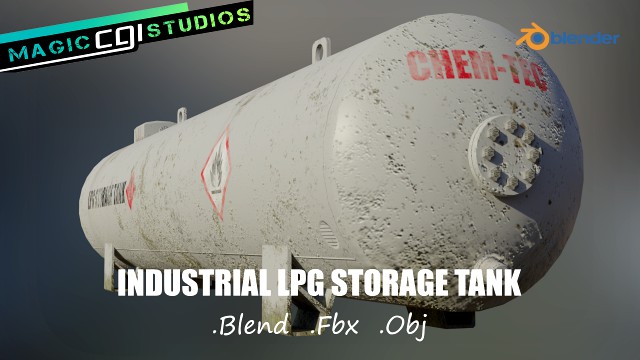 industrial lpg storage tank