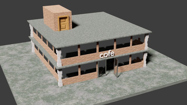 predio comercial 3d