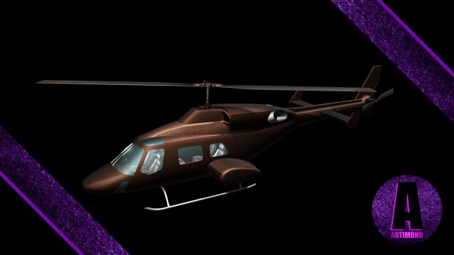 helicopter bell 429wlg 3d