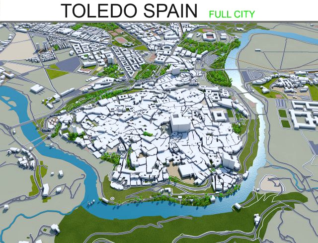 toledo city spain 25km