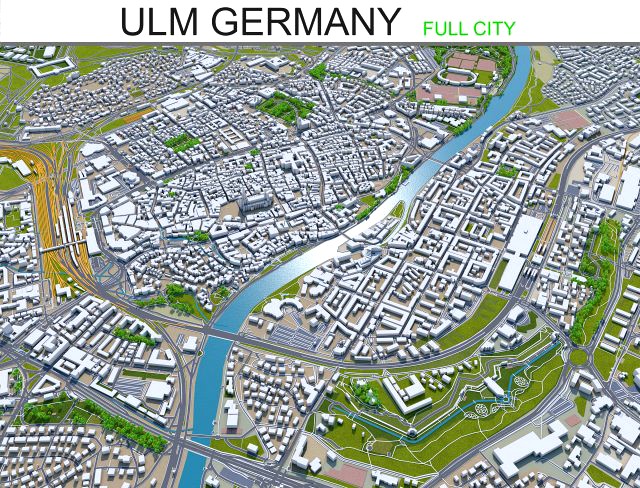 ulm city germany 40km