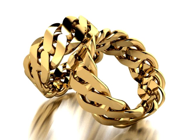 cuban chain ring