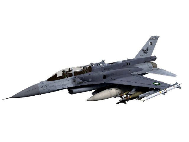 general dynamics f-16 fighting falcon block 52 pakistan scheme two seater