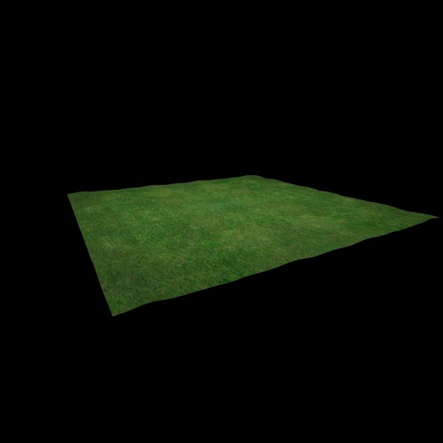 3d grass for places and terrain