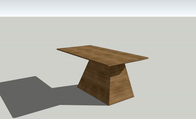 wooden table u13