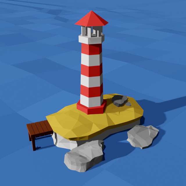 lighthouse on the islands