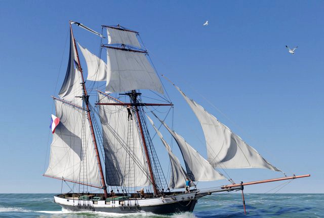 la recouvrance schooner