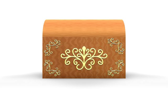 3d authentic chest model