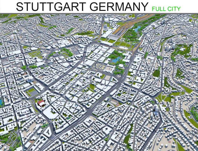 stuttgart city germany 70km