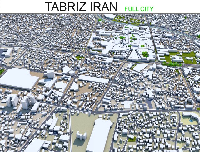 tabriz city iran 50km