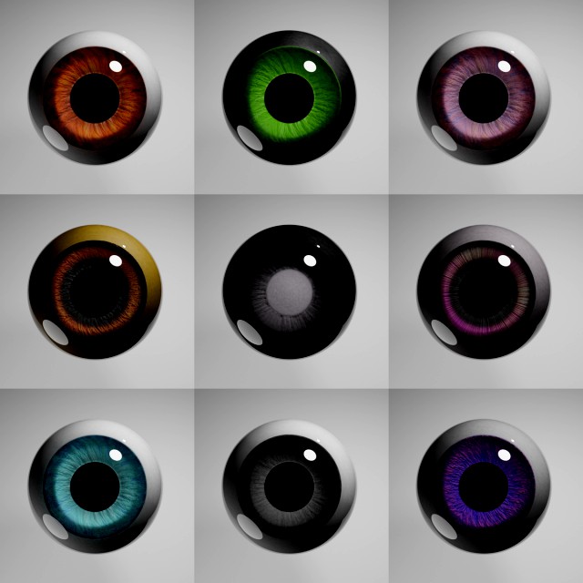 custom procedural eyes