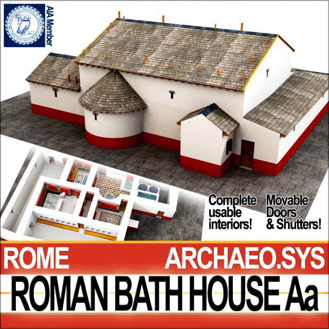 roman bath house aa