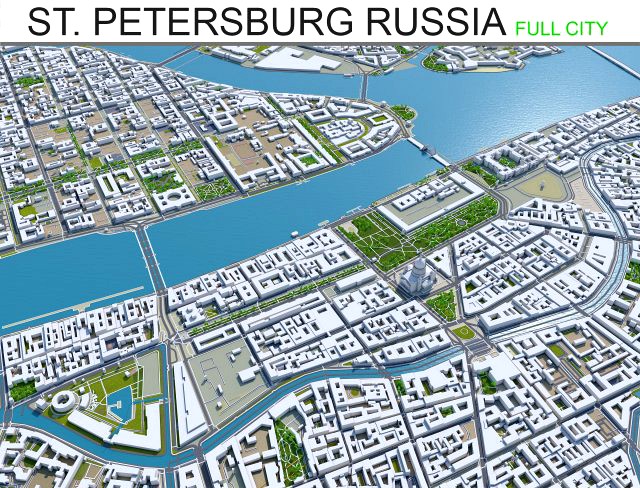 st petersburg city russia 150km