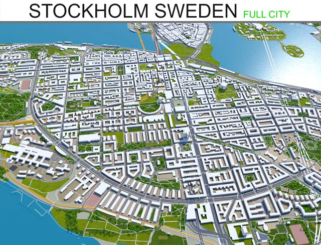 stockholm city sweden 120km