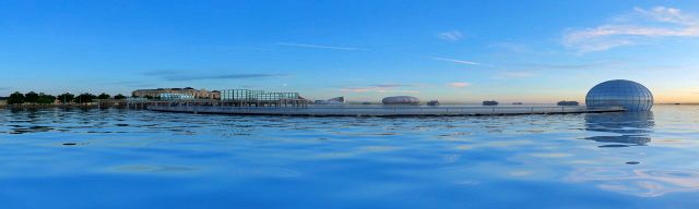 the island