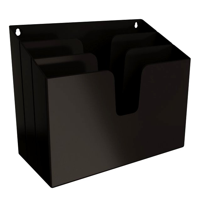 horizontal folder organizer black 02