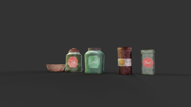 set of jars