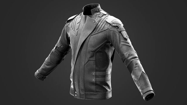 male leather jacket