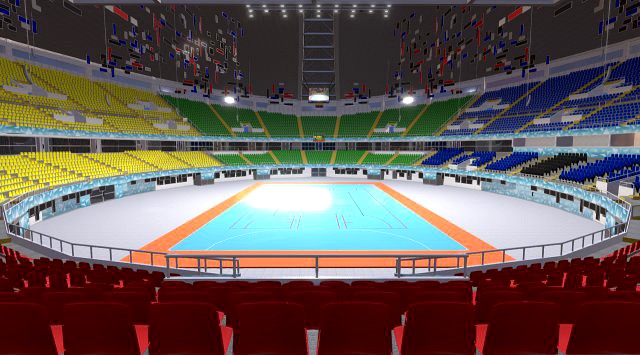 indoor sports arena