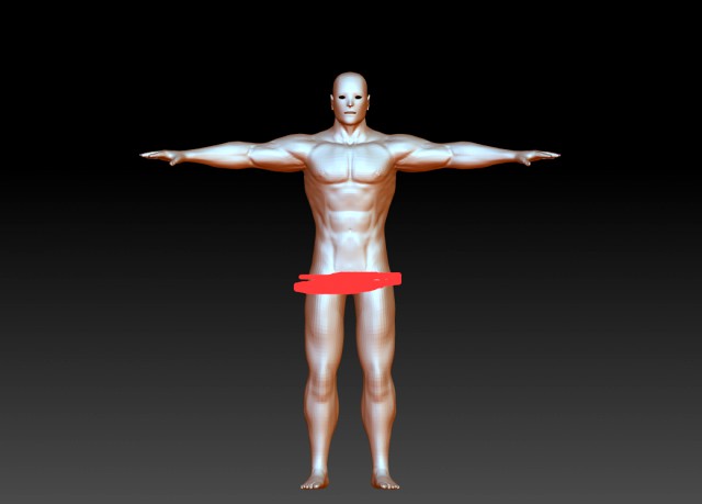 3d man body model download