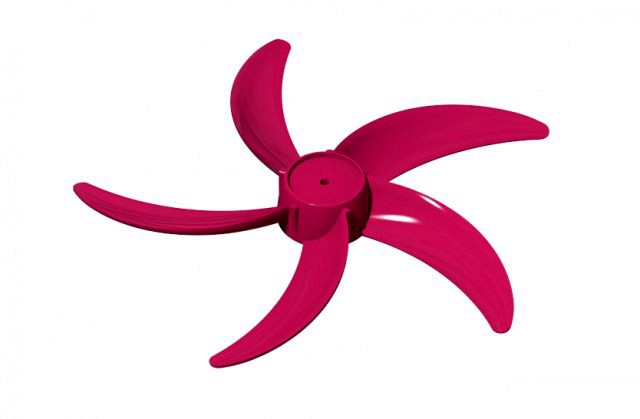 stand and wall fan blade 18in