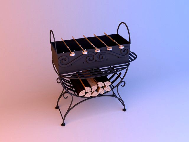 barbecue grill brazier