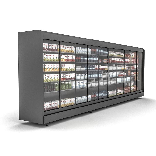 market breakfast section