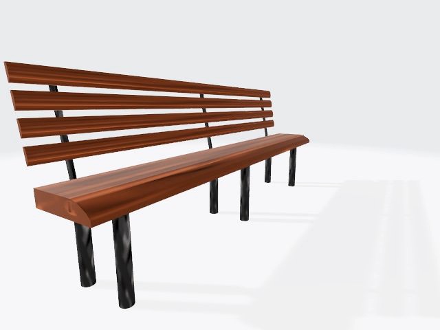 park bench