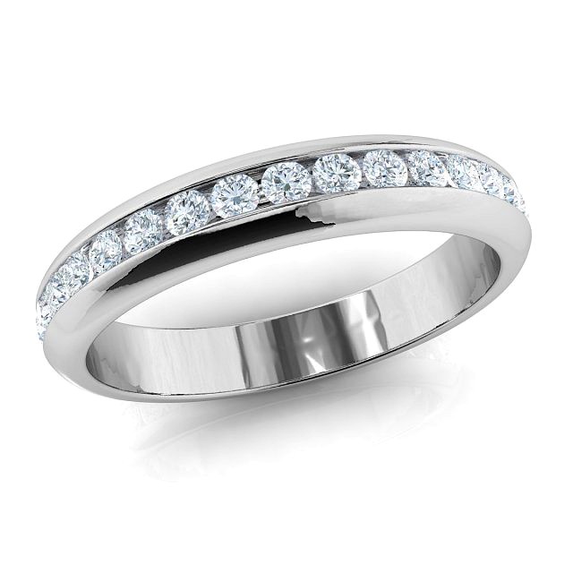 channel set eternity ring