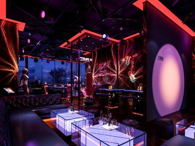 modern bar