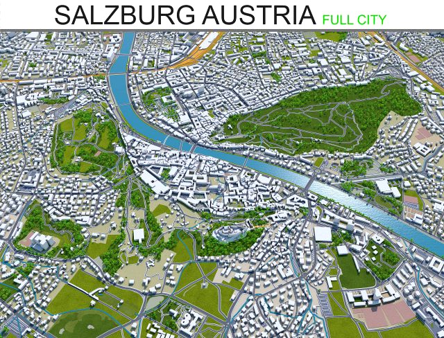 salzburg city austria 50km