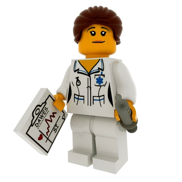 lego man nurse