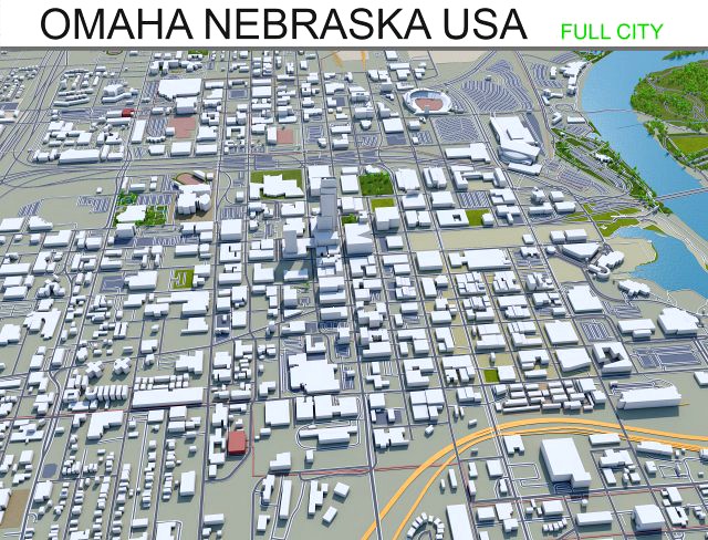 omaha city nebraska usa 75km