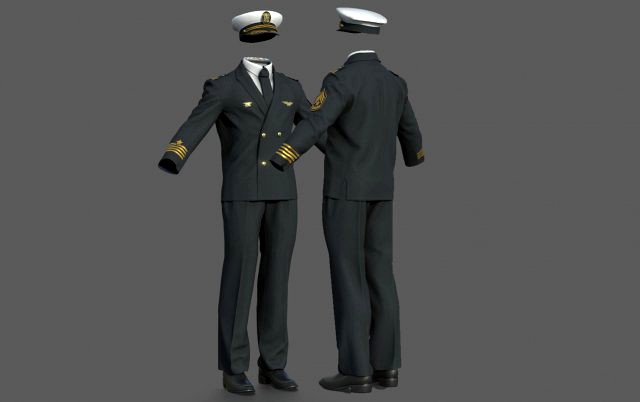 captain navy uniform