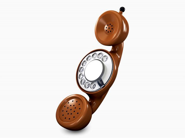 funny rotary mobile phone v 1