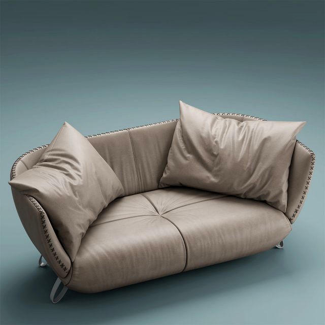 Realistic sofa