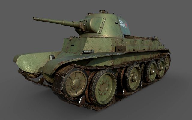 soviet tank bt-7