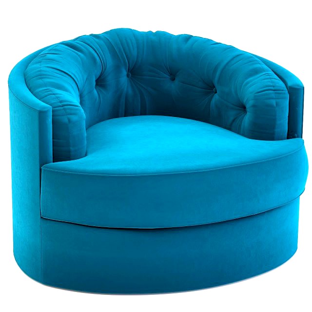 armchair music hall turquoise