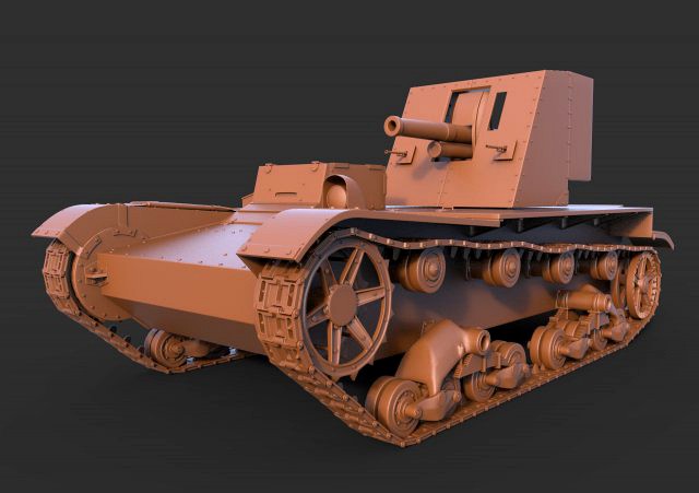 tank su-26 clean