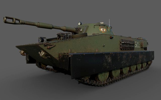 soviet tank pt 76