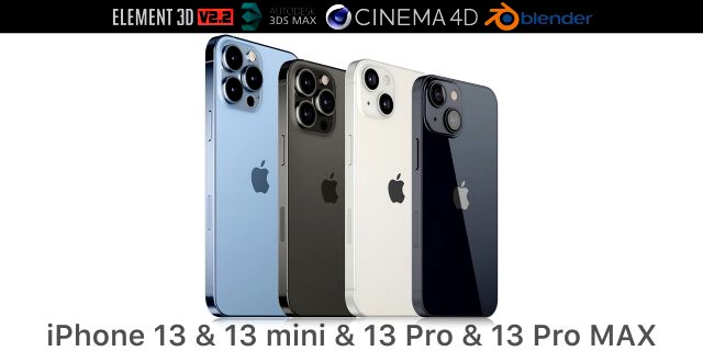 apple iphone 13 mini and 13 and 13 pro and 13 pro max