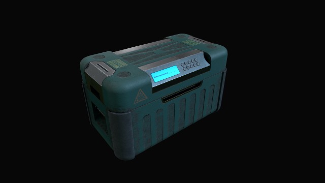 scifi ammunition box