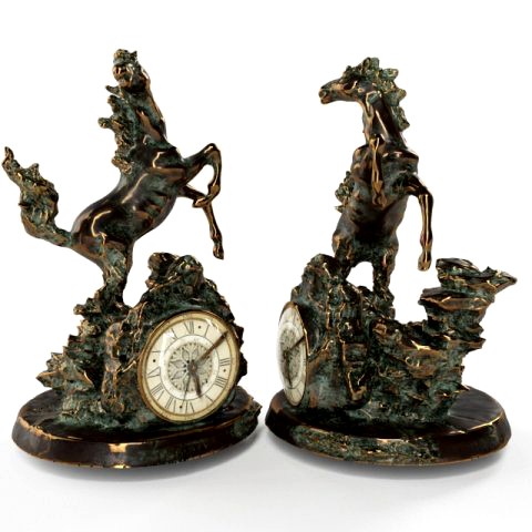 horse clock