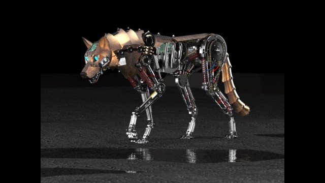 wolf robotic model