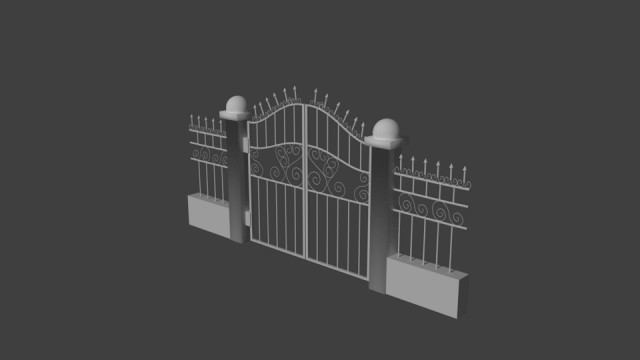 gateway exterior mansion gate