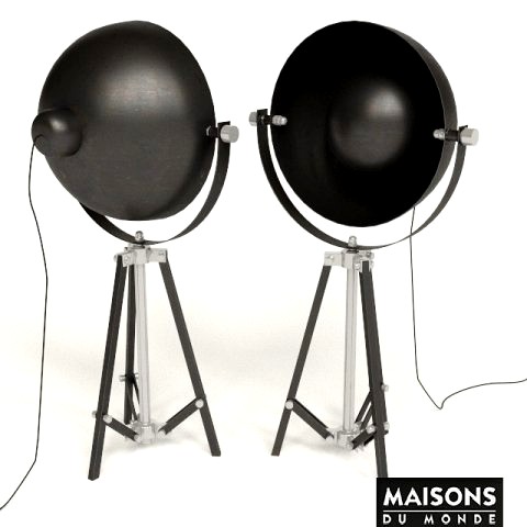 lampe photographe maisons du monde