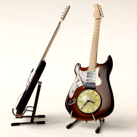 guitar clock