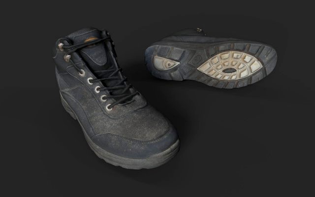 worn boots